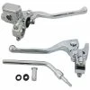 American Prime Manufacturing Inc. 9/16" Bore Polished Handlebar Control Kit For 1" Handlebars