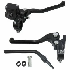 American Prime Manufacturing Inc. 9/16" Bore Black Handlebar Control Kit For 1" Handlebars