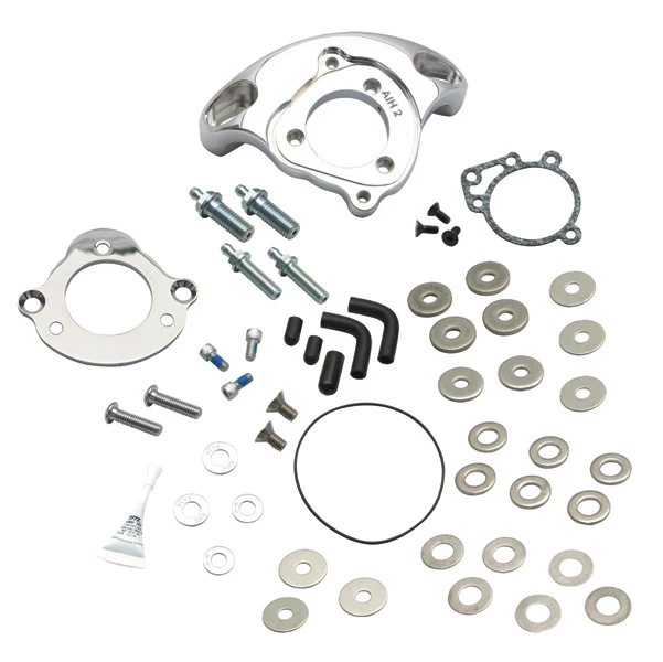 S&S Cycle Tuned Induction Chrome Bracket Kit