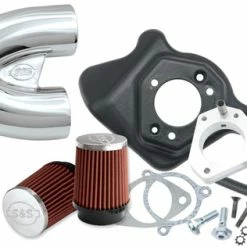 S&S Cycle Single Bore Tuned Induction Air Cleaner Kit