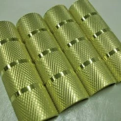 Paughco Old-Stf Knurled Brass Pushrod Tube Clips
