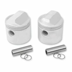 Drag Specialties Replacement Pistons, 3.1875" Bore, 9:1