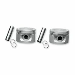 Drag Specialties Replacement Pistons, 3.498" Bore, 8.5:1