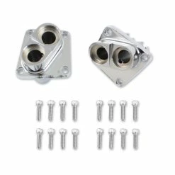 V-Twin Manufacturing Chrome Tappet Block Set