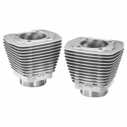 S&S Cycle Natural Stock Bore Cylinder Set