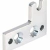 Paughco Polished Aluminum Short Choke Knob Bracket