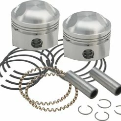 S&S Cycle Forged Stock Bore Stroker Piston Kit, 3.507" Bore