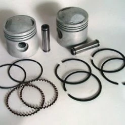 Eastern Motorcycle Parts Replacement Piston Kit, 3.312" Bore