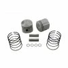 V-Twin Manufacturing Piston Kit, 3.457" Bore, 8.5:1