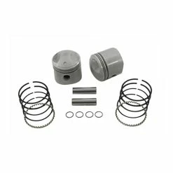 Eastern Motorcycle Parts Replacement Piston Kit, 3.507" Bore, 8.5:1