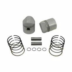 V-Twin Manufacturing Replacement Piston Kit, 3" Bore, 9:1