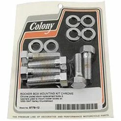 Colony Knucklehead Chrome Rocker Mounting Kit
