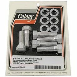 Colony Knucklehead Cadmium Rocker Mounting Kit