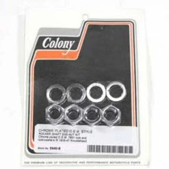 Colony Knucklehead Left Side Shaft End Nuts