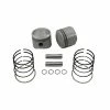 Eastern Motorcycle Parts Standard Compression Piston Kit, 3.5" Bore, 8:1