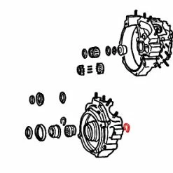 Eastern Motorcycle Parts Bearing Retainer Ring