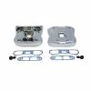 V-Twin Manufacturing Chrome Rocker Cover Kit