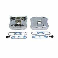 V-Twin Manufacturing Chrome Rocker Cover Kit