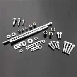 Gardner-Westcott Gardner Westcott Complete Chrome Front Motor Mount Kit