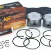 Keith Black Dome Top Piston Kit, 3.477" Bore, 9:1