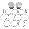 Wiseco Performance Products Forged Piston Kit, 3.528" Bore, 10:1