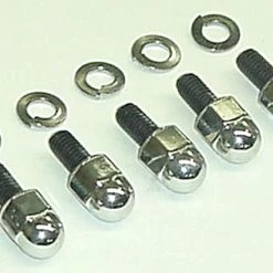 Colony Chrome Acorn Rocker Box Bolts