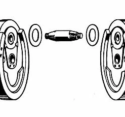 V-Twin Manufacturing Crank Pin Flywheel Washers