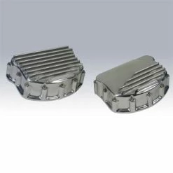 Custom Cycle Engineering Finned Panhead Rocker Covers
