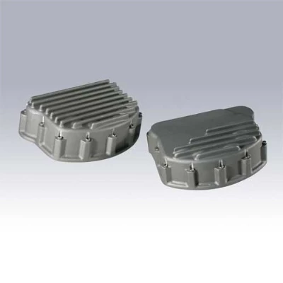 Custom Cycle Engineering Finned Panhead Rocker Covers