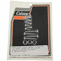 Colony Handlebar Lever And Master Cylinder Cover Mounting Kit