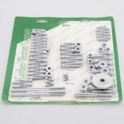 Gardner-Westcott Gardner Westcott Chrome 12-Point Motor Fastener Set For FL Touring Models