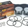 Keith Black Dome Top Big Bore Piston Kit, 3.875" Bore, 10.5:1
