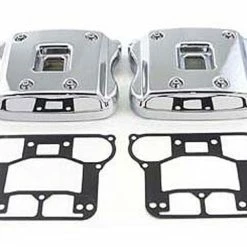 V-Twin Manufacturing Chrome Rocker Cover Kit