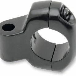 J&P Cycles Black Mirror Clamp
