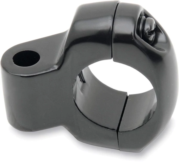 J&P Cycles Black Mirror Clamp