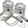 S&S Cycle Forged Stock Bore Stroker Piston Kit, 3.527" Bore