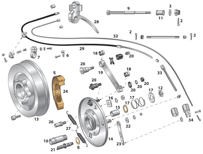 V-Twin Manufacturing Inner Brake Cable - Image 2