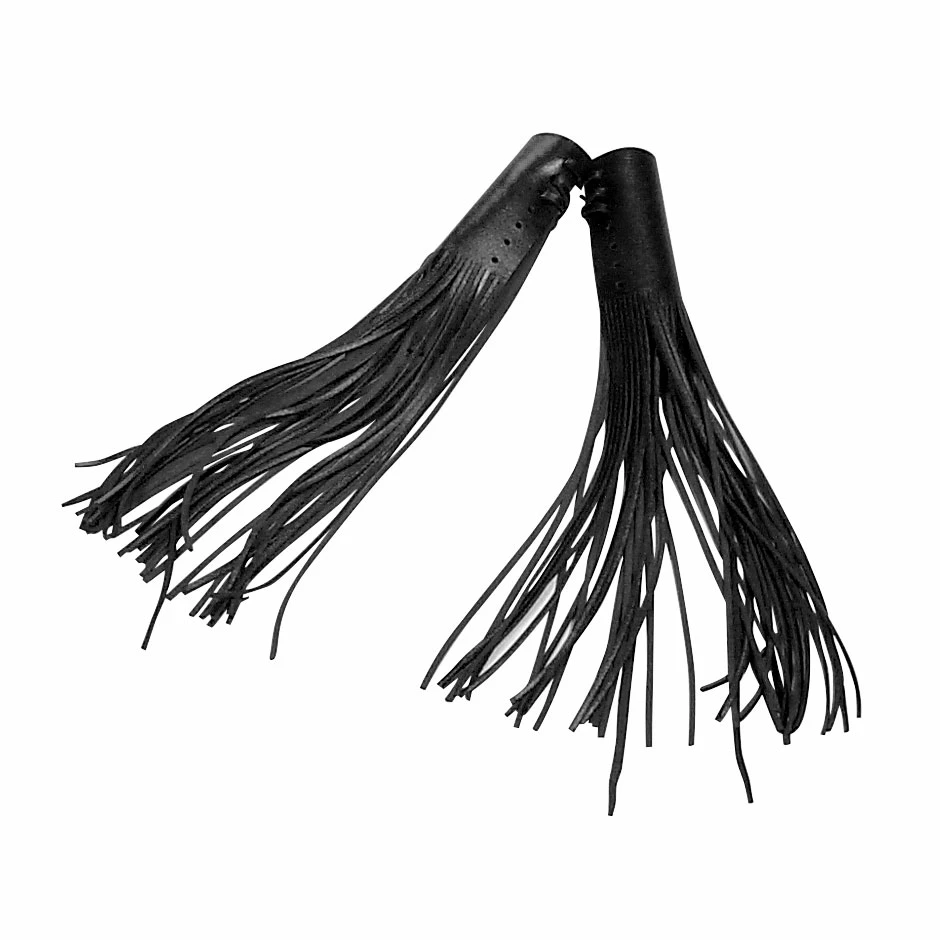 Eagle Leather Black Leather Grip Covers