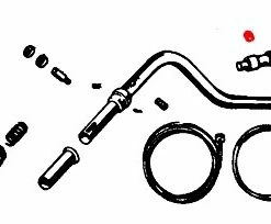 V-Twin Manufacturing Handlebar Grip Cap Screw