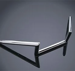Paughco 1" Chrome Z-Bar Handlebar With 7-1/2" Center