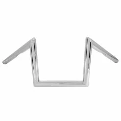V-Twin Manufacturing 1" Chrome Dropped Low Z-Bar With Indent