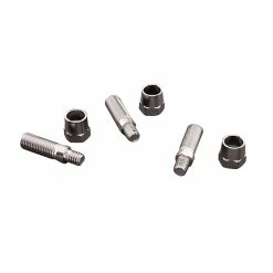 J&P Cycles Chrome Metric Cruiser Mirror Adapter Kit