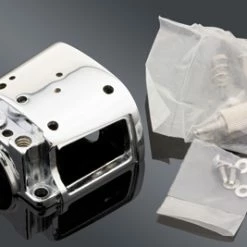 J&P Cycles Chrome Right Lower Switch Housing