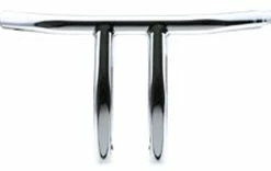 J&P Cycles 1-1/4" Chrome 9" T-Bar Handlebar