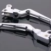 Drag Specialties Chrome Wide Blade Lever Set