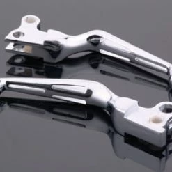 Drag Specialties Chrome Wide Blade Lever Set