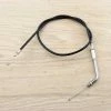 Biker's Choice Black Vinyl Throttle Cable