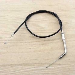 Biker's Choice Black Vinyl Throttle Cable