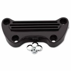 Milwaukee Twins Standard Finned Black Handlebar Top Clamp