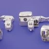 V-Twin Manufacturing Chrome 11/16" Handlebar Control Kit For Dual Disc Models